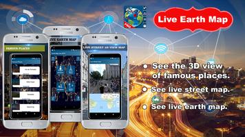 Earth Map Live 2019 & Street View World Navigation پوسٹر