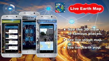 Earth Map Live 2019 & Street View World Navigation โปสเตอร์