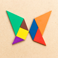 Tangram Osmo King - Triangle Design Square Puzzle