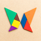 Tangram Osmo King - Triangle Design Square Puzzle icône