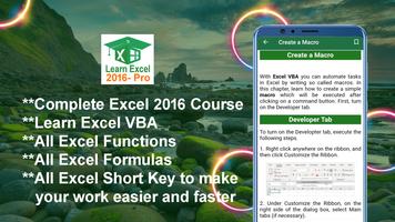 Excel 2016 Tutorial / 2016 Excel Course capture d'écran 3