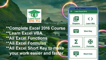 Learn Excel 2016 (Pro) پوسٹر