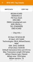 NFC RFID Reader Tools tag screenshot 2