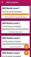 GRE Vocabulary screenshot 1