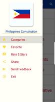 Philippines Constitution الملصق