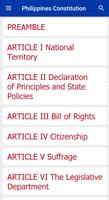 Philippines Constitution تصوير الشاشة 1