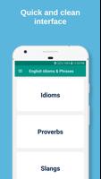 Learn English Idioms and phras الملصق