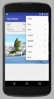 Demo Hero sheet скриншот 2