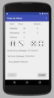 Fiche de Héros pour ldvelh capture d'écran 1