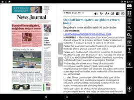 Mansfield News Journal Print screenshot 3