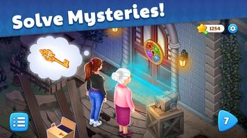 Mansion Mystery : Match 3 Game تصوير الشاشة 2