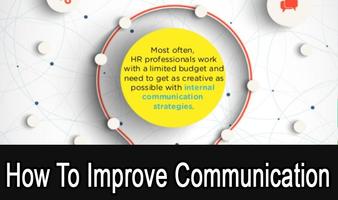 How To improve Communications Plakat