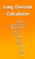 Long Division Calculator Plakat