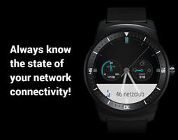 Wear Network Notifications Affiche