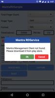 Mantra RD Service الملصق