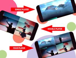 Multi Screen Video Player Plakat