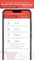 Screen Mirroring: Cast Mobile Screen To TV Screen پوسٹر