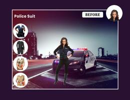 Women Police Suit : Photo Editor capture d'écran 2
