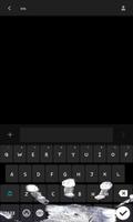 Simple Dark Theme Keyboard اسکرین شاٹ 1