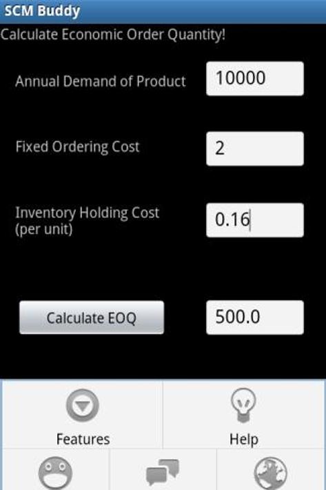 Buddy приложение. Fixed order Quantity. Ordering cost.