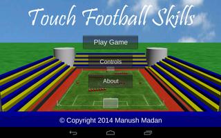 Touch Football Skills Affiche