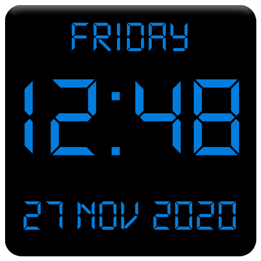 Digital Clock Live Wallpaper