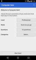Computer Quiz الملصق