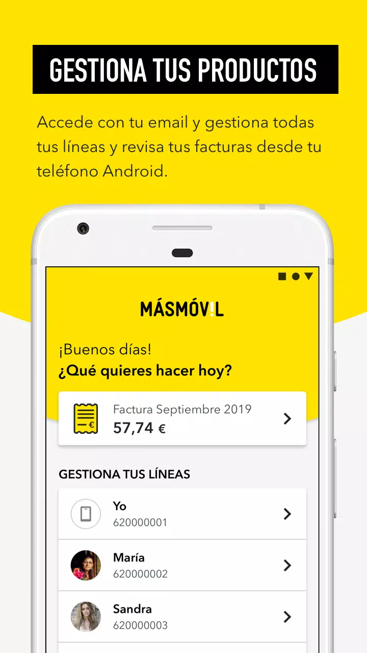 MÁSMÓVIL - Área de cliente for Android - APK Download