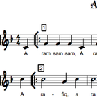 A ram sam sam (Karaoke) biểu tượng