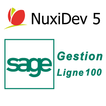 Sage Gestion Ligne 100 via Nux
