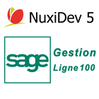 ikon Sage Gestion Ligne 100 via Nux