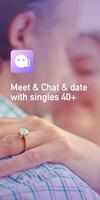 Mature dating: meet online, chat & date 40+ الملصق