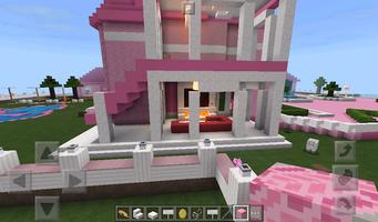 Pink House Maps MCPE स्क्रीनशॉट 2