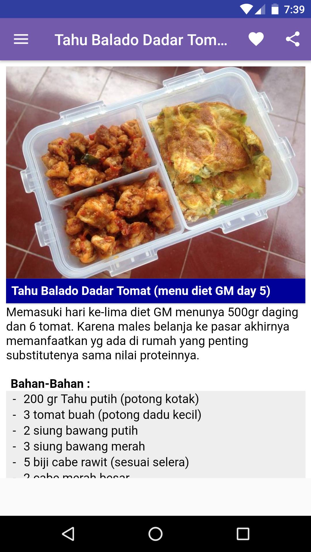 Resep Diet GM Terbukti Banget for Android - APK Download Resep Diet GM Terbukti Banget for Android - APK Download