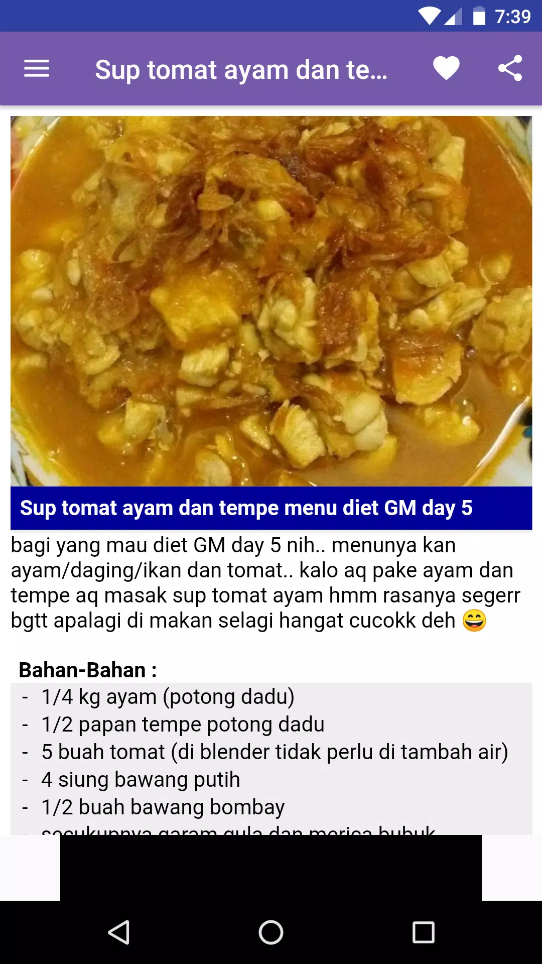 Resep Diet Gm Terbukti Banget For Android Apk Download