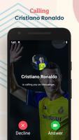 Ronaldo CR7 가짜 채팅 및 Vcall 스크린샷 2
