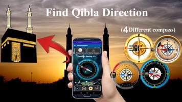 Qibla Direction | Islamic app plakat