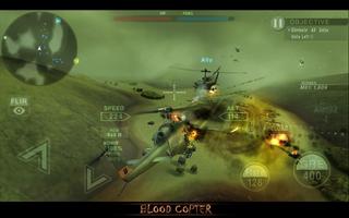 BLOOD COPTER الملصق