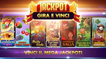 3 Schermata POKER, BLACKJACK, SLOTS