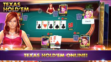 1 Schermata POKER, BLACKJACK, SLOTS