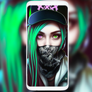 mask girl wallpapers APK