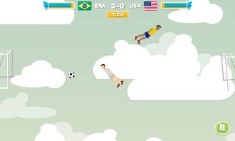 Sky Soccer Free Football Game Cartaz