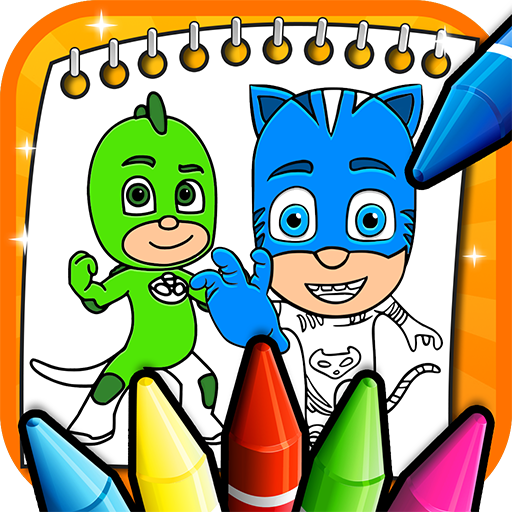 Coloring Book For Super Heroes Masks 2020
