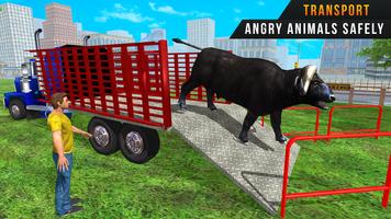 Farm Animal Transport Truck 3D screenshot 3