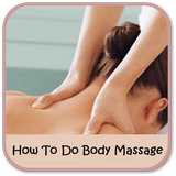 Comment faire un massage corporel icône