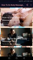 Comment faire un massage corporel Affiche
