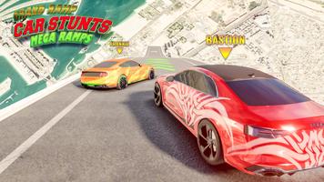 Crazy Car Stunt: 3d Car Games постер