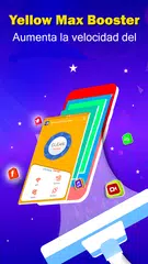 Descargar APK de Amarillo Max Booster - Cooler, Max Booster Cleaner