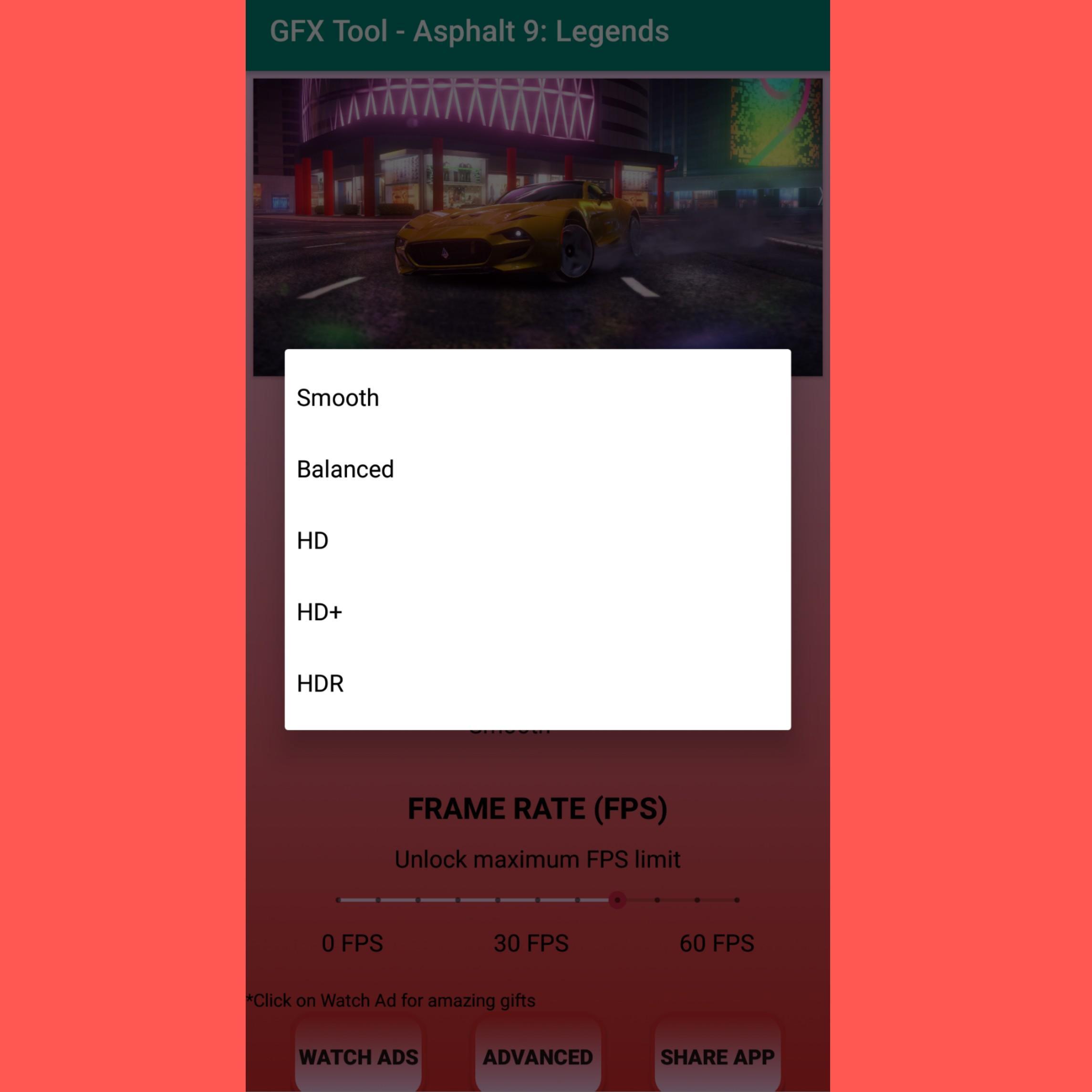 GFX Tool for Asphalt 9 Legends for Android - APK Download - 