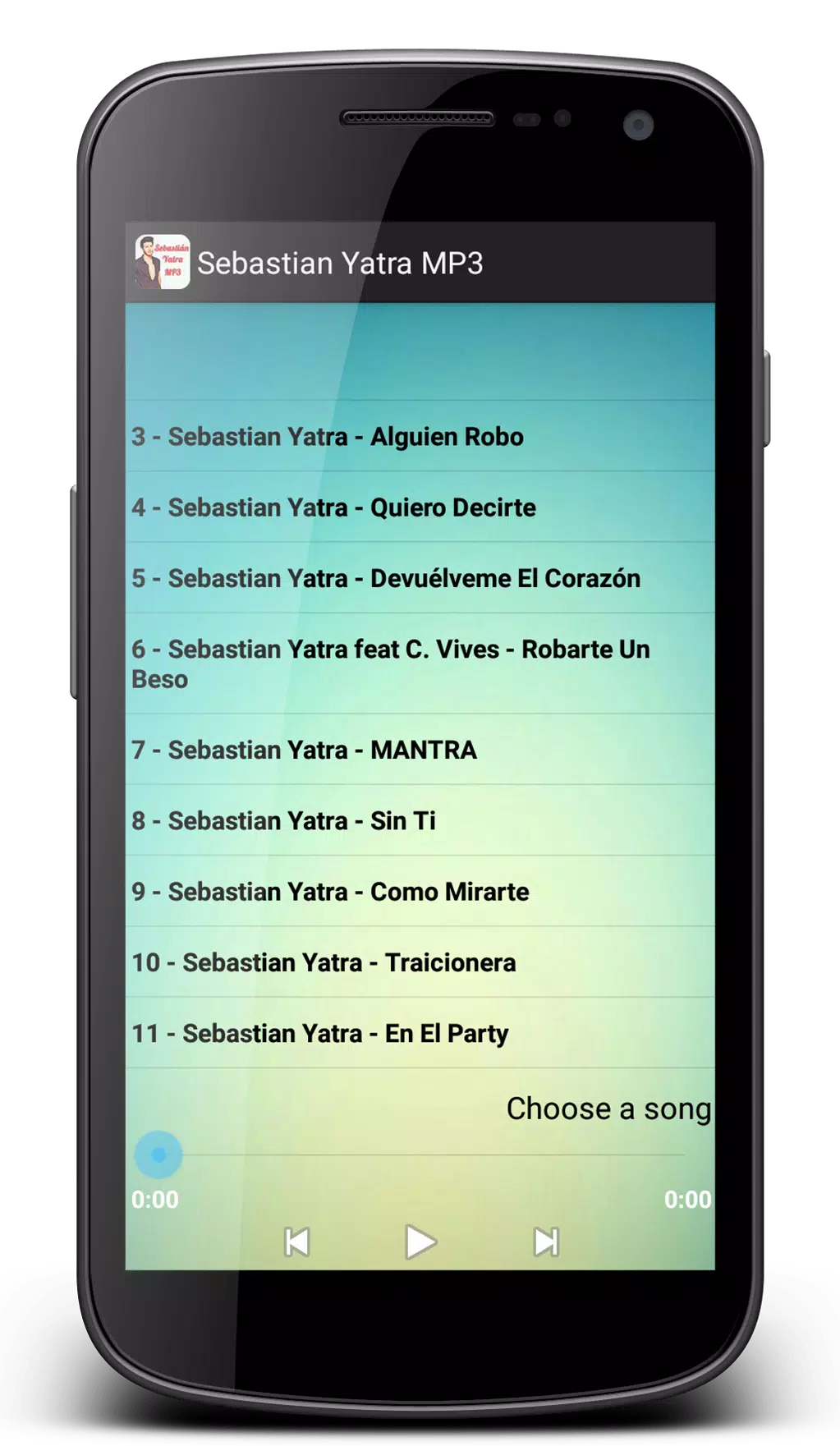 Descarga de APK de Sebastian Yatra MP3 para Android